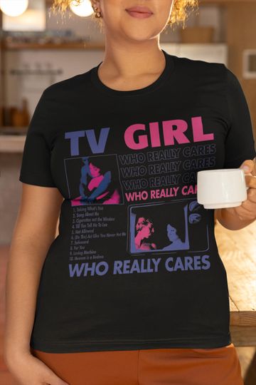 Discover TV Girl T-shirt, Pop Music Shirt, The Blonde Shirt, TV Girl Merch