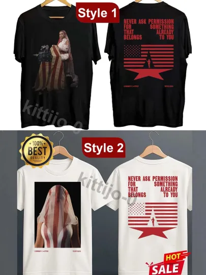 Discover Beyonce Reclamation Merch Cowboy Carter Tour 2025 T-Shirt