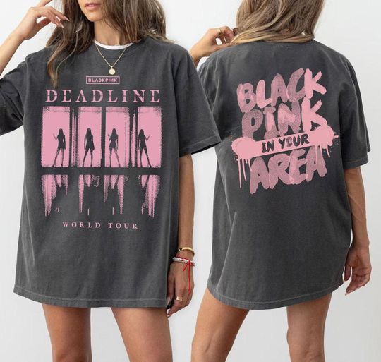 Discover Black Pink World Tour T-Shirt, Black Pink Concert 2025
