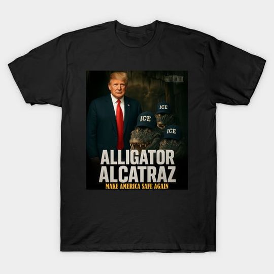 Discover Alligator-Alcatraz - Alligator Alcatraz - T-Shirt
