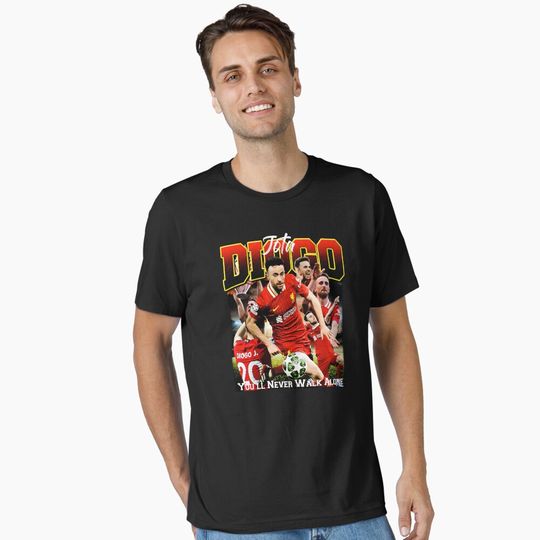 Discover Diogo Jota YNWA Essential T-Shirt