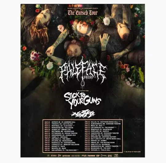 Discover Paleface Swiss - Tour 2025 Poster