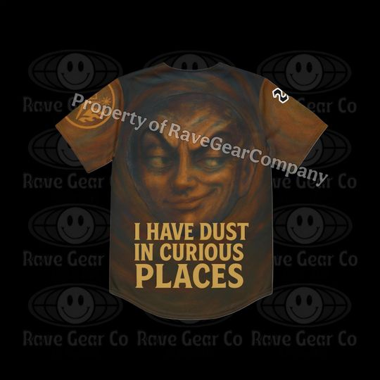 Discover I Have Dust in Curious Places Baseball Jersey | Dusty AF Playa Wear
