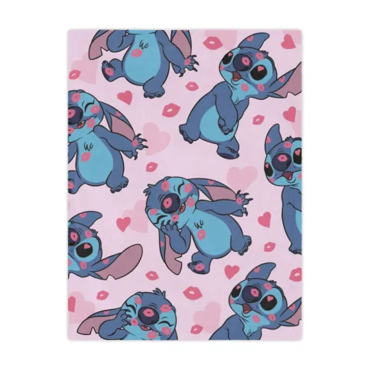 Discover Stitchh Blanket, Soft Plush Blanket, Cozy Throw for Kids