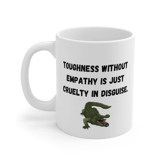 Discover Mug 11oz Anti Alligator Alcatraz, Alligator Mug