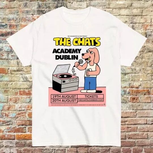 Discover The Chats Band Live In Concert love Beers T-Shirt