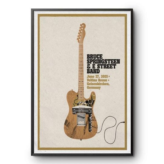 Discover Bruce Springsteen and the E Street Band Poster