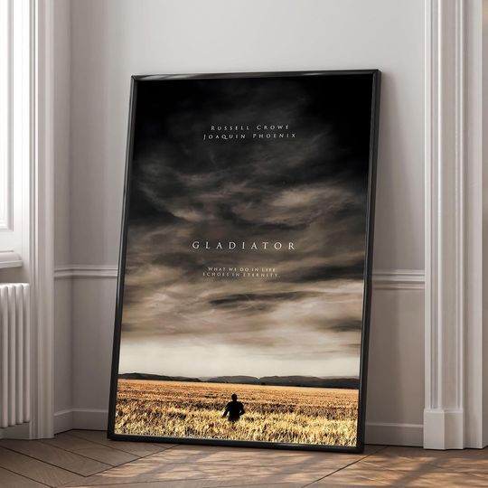 Discover Gladiator Movie Poster | High Quality Canvas Print | Wall Art | Living Room Decoration | Perfect Gift