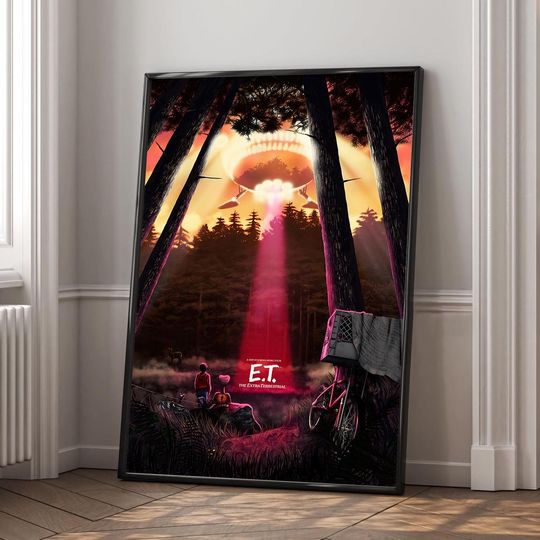 Discover E.T. the Extra-Terrestrial Movie Poster