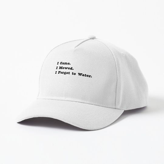 Discover Sarcastic Gardener Baseball Cap with Funny Gardening Saying