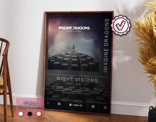 Discover Imagine Dragons Poster, Album Poster Prints