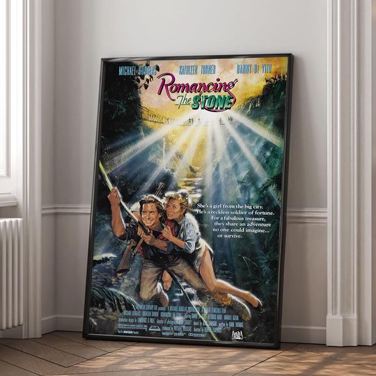 Discover Romancing the Stone Movie Poster