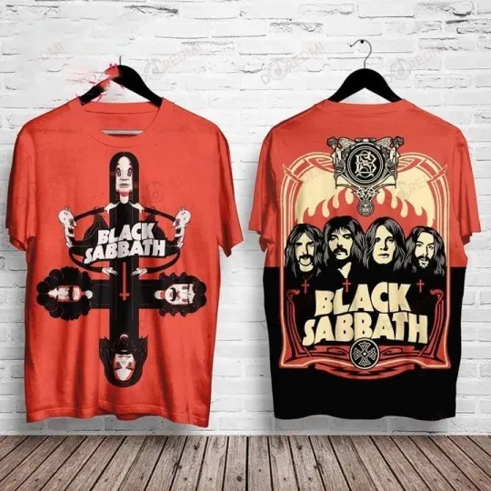 Discover Black Sabbath Rock Band 3D Shirt