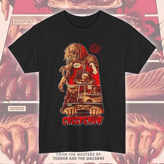 Discover Creepshow T-shirt, Horror Movie Fan Gift, Scary Graphic Tee