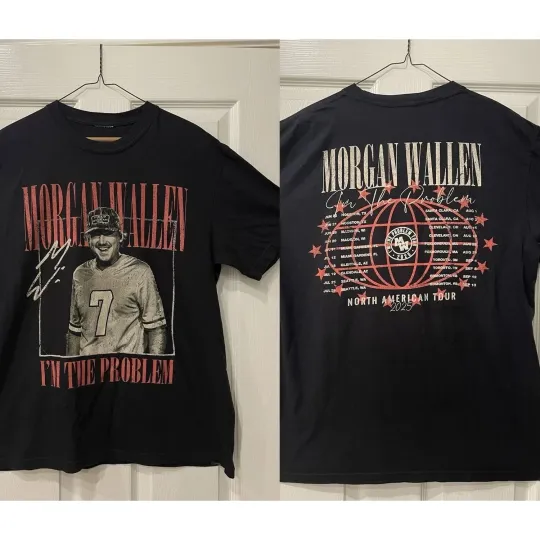 Discover Wallen Western I’m The Problem 2025 Tour Merch Shirt