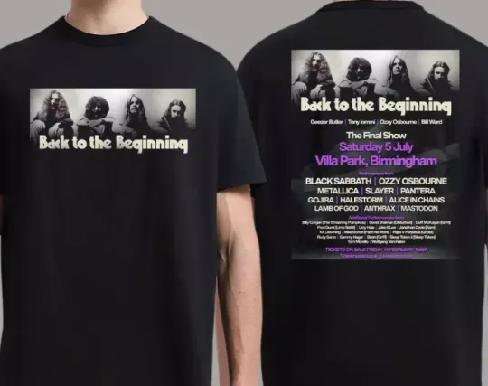Discover Black Sabbath Back To The Beginning The Final Show Shirt Heavywetshirt
