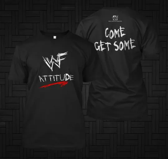 Discover Men's WWF Attitude T-Shirt Summer