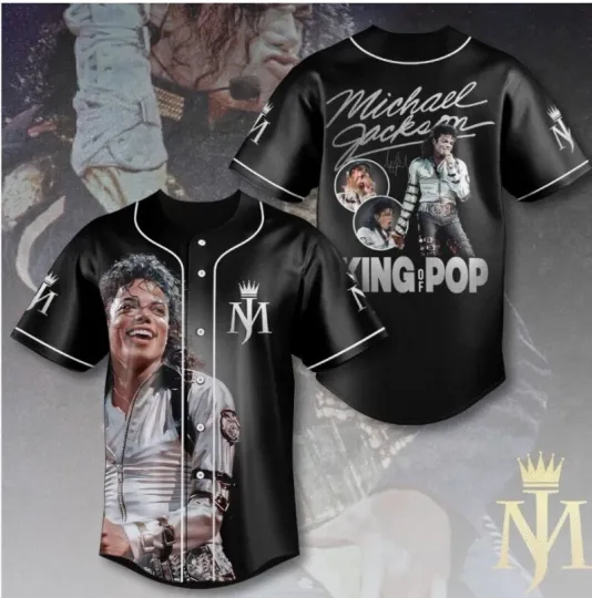Discover Michael Jackson Baseball Jersey