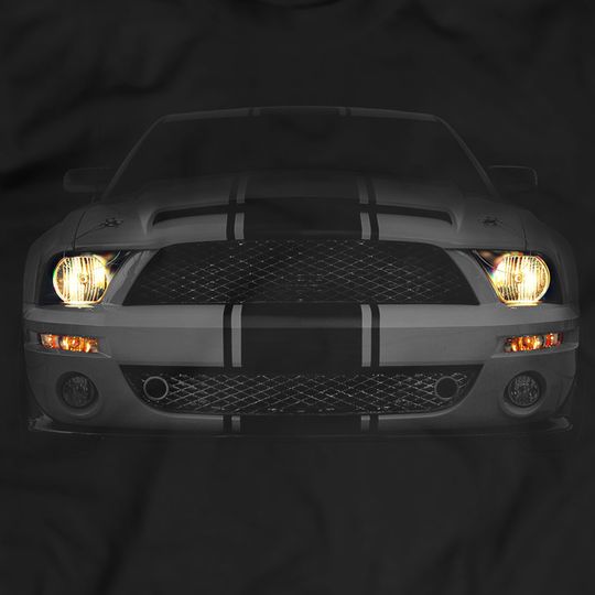 Discover American Muscle Car GT500 The Cobra Headlights Glow T-Shirt