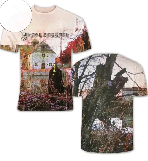 Discover Black Sabbath Album Cover AOP 3D T-shirt