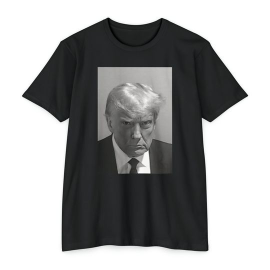 Discover The Iconic Donald J Trump Mugshot T-Shirt