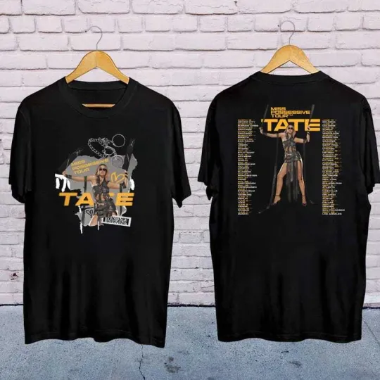 Discover 2025 Tate McRae Tour Fan Shirt, Miss Possessive World Tour 2025 2-Sided Shirt