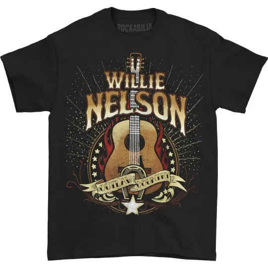 Discover Nelson Outlaw Country T-Shirt, Country Music Shirt