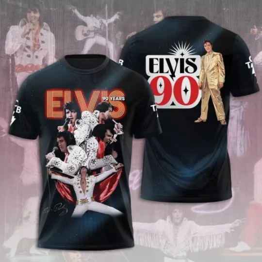 Discover Elvis Presley 3D Apparel Shirt