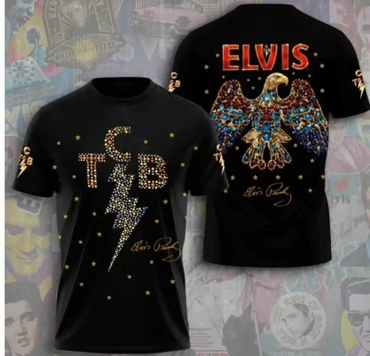 Discover Elvis Presley shirt 3d