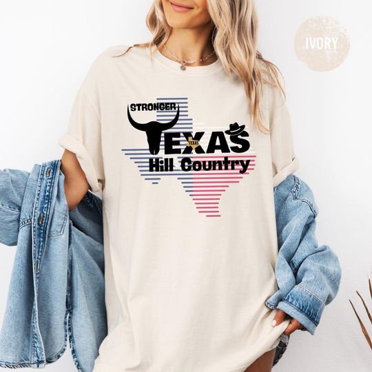 Discover Pray for Texas Shirt, Camp Mystic Flood Support Tee