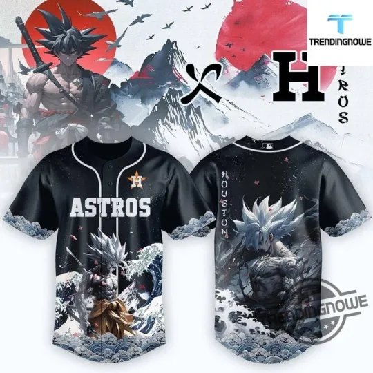 Discover Astros Goku Ultra Instinct Mode 2025 Baseball Jersey