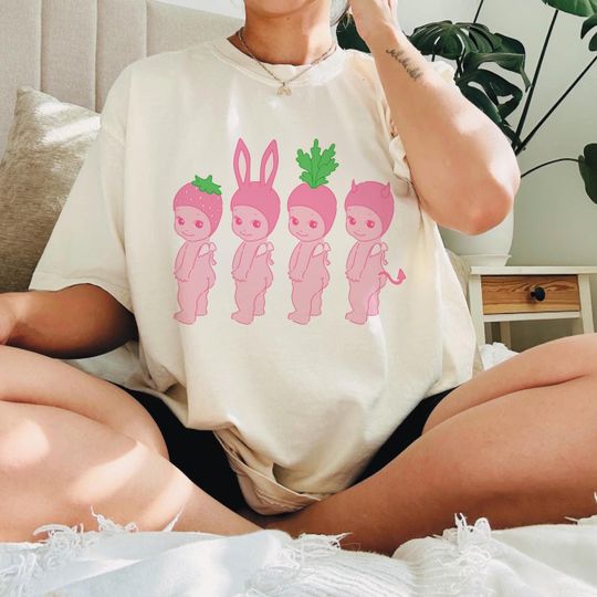 Discover Sonny Angel T-shirt Pink, Kewpie Cherub Tee