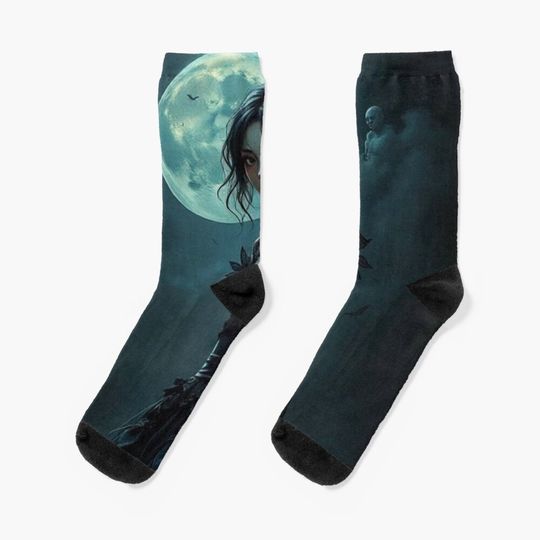 Discover Dark Fashion Horror Inspired Socks