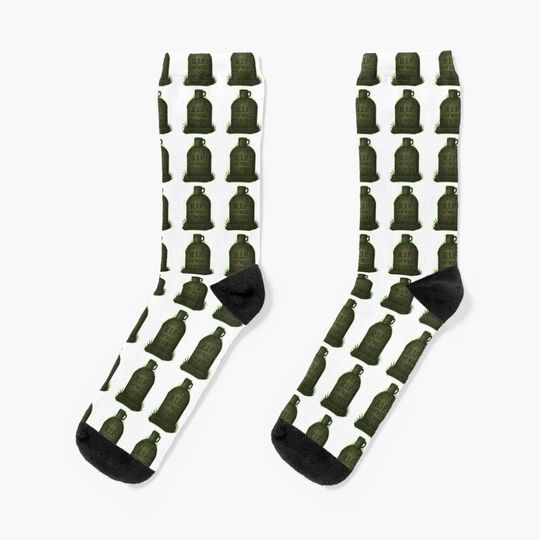 Discover Funny Burnout Socks - R.I.P. My Will to Work