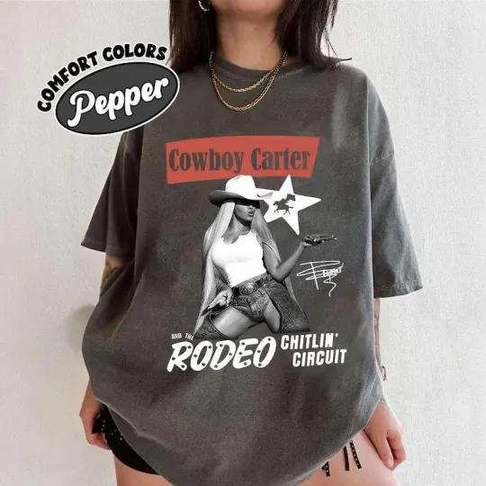 Discover Beyonce Rodeo Chitlin Circuit Tour 2025 Merch, Cowboy Carter Beyonce T-Shirt