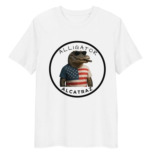 Discover Alligator Alcatraz USA lovers Unisex t-shirt for passionate patriots