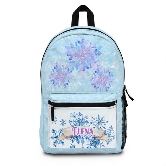 Discover Elsaa backpack , backpack bow, pattern Backpack ,back to school, Pre-k Grad school,high school, Personalized backpack