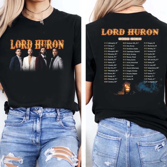 Discover Lord huron Tour 2025 tee, Lord huron merch shirt Lord huron tee