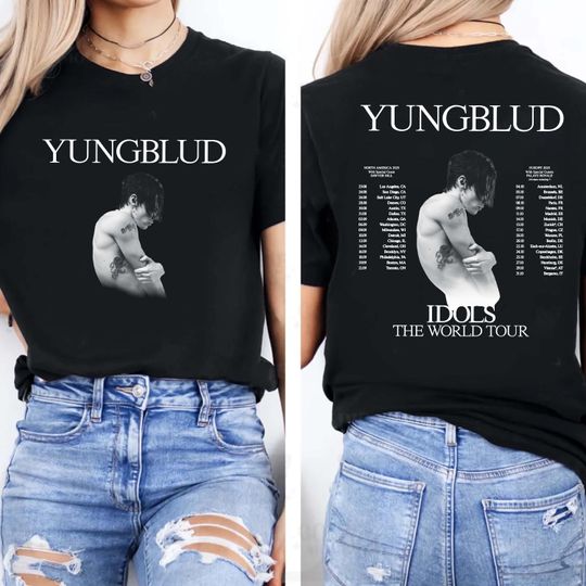 Discover Yungblud Tour tee Yungblud tour Yungblud shirt Yungblud 2025 New Album IDOLS tour