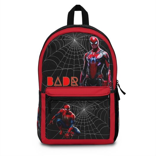 Discover Spider Man Custom Personalized Backpack, lunch bag
