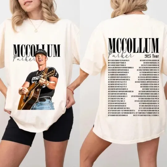Discover P McCollum 2025 Tour T-shirt – Country Style Meets Concert Spirit T-Shirt