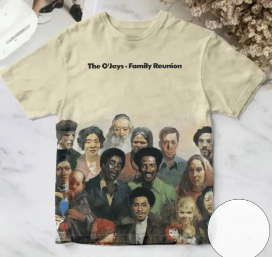 Discover The O'jays Family Reunion Album Cover AOP 3D T-Shirt