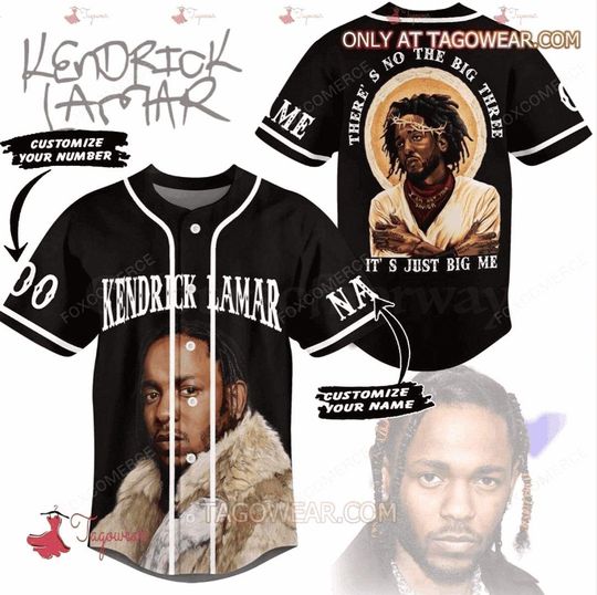 Discover Kendrick Lamar The Big Me Baseball Jersey