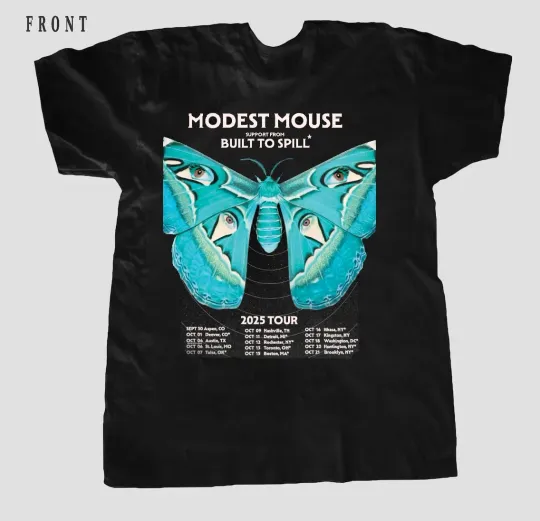 Discover Modest Mouse On Tour Fall 2025 Gift For Fan T-shirt