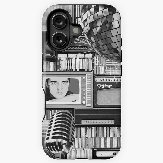 Discover Rock and Roll Vintage iPhone Case
