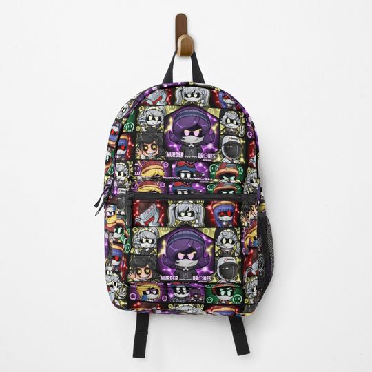 Discover murder drones fanart chibis Backpack