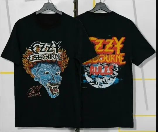 Discover Vintage 1984 Ozzy Osbourne 1984 Tour T-shirt
