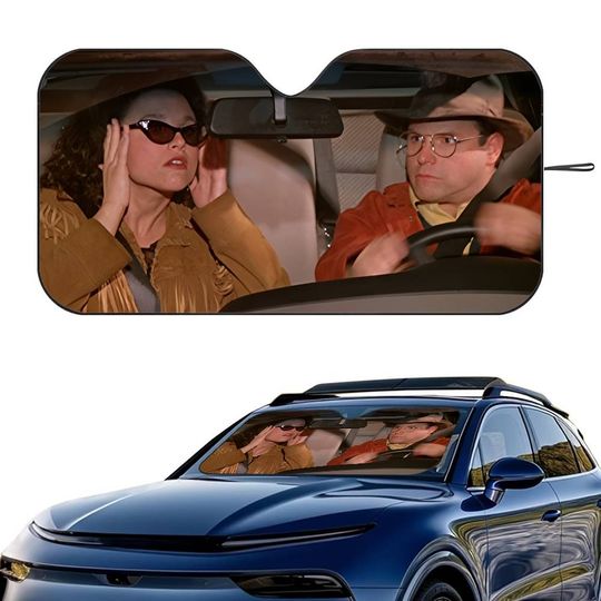 Discover S-Seinfeld Driving Car SunShade