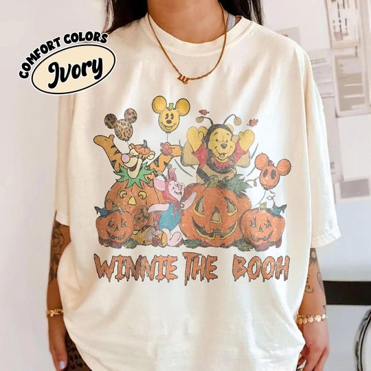 Discover Vintage winniee the poohh Halloween Shirts, Vintage Disneyyy Tee