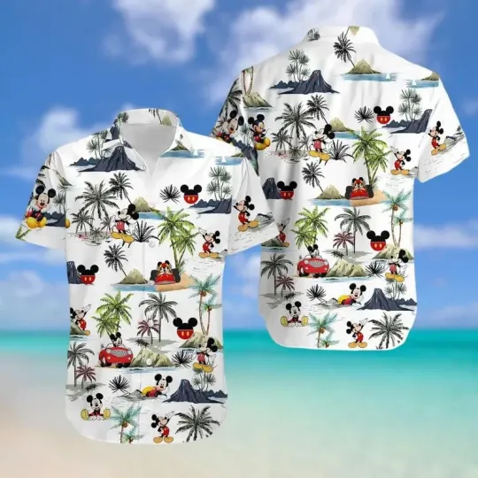 Discover Disneyyy Mickeyy Tropical Shirt Holidays Men Women